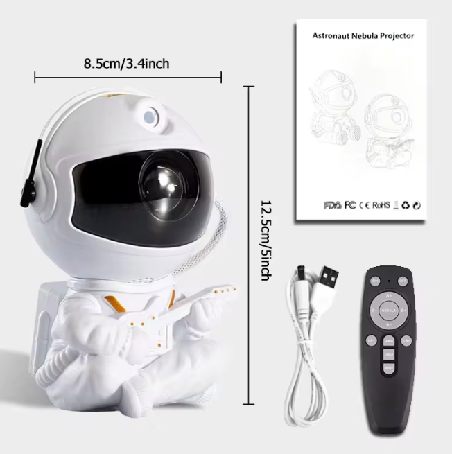 EISSLOLY astronaut projector LED night light starry sky projector lighting decoration bedroom room decoration children's gifts