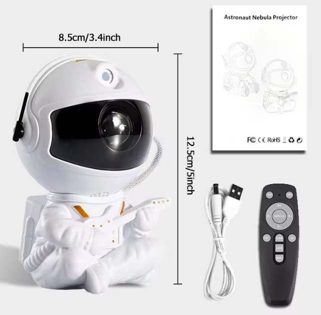 EISSLOLY astronaut projector LED night light starry sky projector lighting decoration bedroom room decoration children's gifts