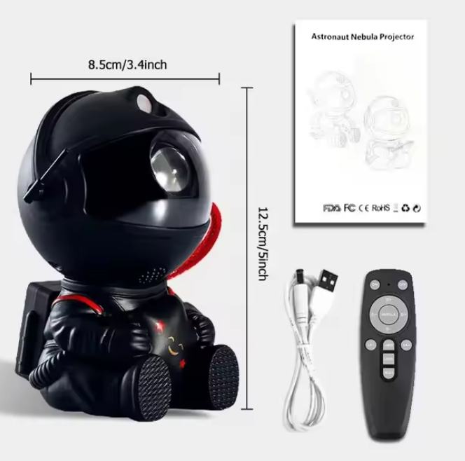 EISSLOLY astronaut projector LED night light starry sky projector lighting decoration bedroom room decoration children's gifts