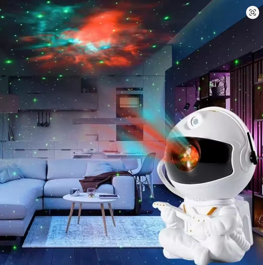EISSLOLY astronaut projector LED night light starry sky projector lighting decoration bedroom room decoration children's gifts